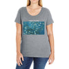 Van Gogh  Blossoming Almond Ladies Curvy T-Shirt