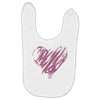 valentines day hearts Baby Bibs