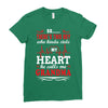 There's This Boy Who Stole My Heart He Calls Me Grandma Ladies Fitted T-Shirt
