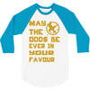 MAY THE ODDS BE EVER IN YOUR FAVOUR 3/4 Sleeve Shirt