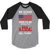 Stand For The Flag We Kneel For The Fallen 3/4 Sleeve Shirt
