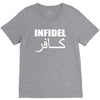 military army infidel V-Neck Tee