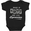 made in 1977 and still awesome Baby Bodysuit