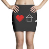 i love house music Mini Skirts