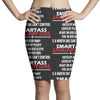 Smartass January Girl Pencil Skirts