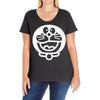 Doraemon Ladies Curvy T-Shirt