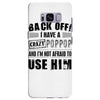 back off i have a crazy poppop and i'm not afraid to user him Samsung Galaxy S8 Plus