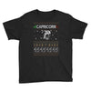 capricorn christmas ugly sweater Youth Tee