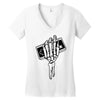 never game over Women's V-Neck T-Shirt