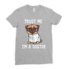 trust me i'm a dogtor Ladies Fitted T-Shirt