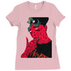 scarlxrd grime Ladies Fitted T-Shirt