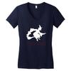 witch halloween fancy Women's V-Neck T-Shirt