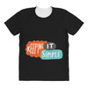 it simple All Over Women's T-shirt