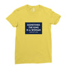 Sometimes the King is a Woman Ladies Fitted T-Shirt