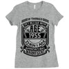 Things Better 1955 Age Approach Magnificent Ladies Fitted T-Shirt