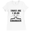 i'm an engineer Ladies Fitted T-Shirt