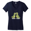 hug me Women's V-Neck T-Shirt