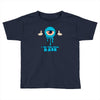 monster eye blue Toddler T-shirt