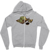 r'lyeh sashimi Zipper Hoodie