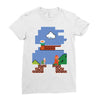 Mario Games Ladies Fitted T-Shirt