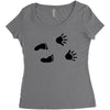 Guess What? - Baby Inside Women's Triblend Scoop T-shirt