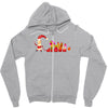 when xmas Zipper Hoodie