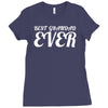 best grandfather ever Ladies Fitted T-Shirt