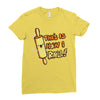 this İs how i roll Ladies Fitted T-Shirt