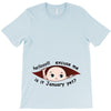 January Peeking Out Baby Boy T-Shirt