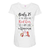 red head unicorn Maternity Scoop Neck T-shirt