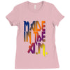 made in the am Ladies Fitted T-Shirt