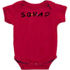 squad friends parody Baby Bodysuit