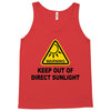 keep out of direct sunlight Tank Top