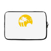 beach silhouette birds sand sunset Laptop sleeve