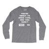 hacking time Long Sleeve Shirts