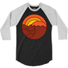 sunset circle 3/4 Sleeve Shirt