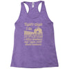 that`s what i do drive Racerback Tank