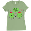olive you Ladies Fitted T-Shirt