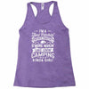 love camping!!! Racerback Tank