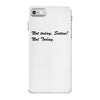 48. not today satan 022 iPhone 7 Shell Case