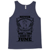 Never Underestimate Dog Rescuer Who Was Born June Tank Top
