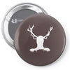 hannibal   stag Pin-back button