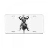 skeleton biker License Plate