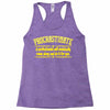 proactive procrastinator Racerback Tank