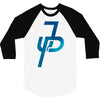 jake paul blue 3/4 Sleeve Shirt