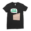 hi de ho neighbor Ladies Fitted T-Shirt