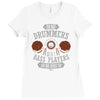 bm god drummers bass heroes too Ladies Fitted T-Shirt