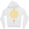 minimal solar system Zipper Hoodie