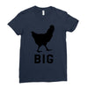 big cock Ladies Fitted T-Shirt
