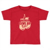 Never Give Up Uterine Cancer Awareness Toddler T-shirt